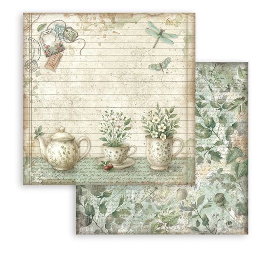 Blok pro scrapbook "Herbarium Silvae"