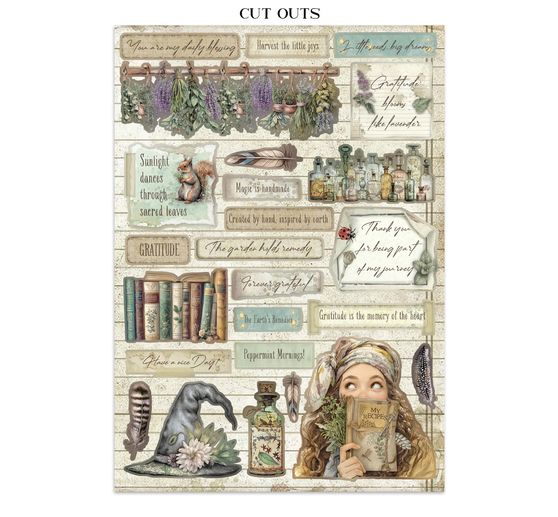 Junk Journal Book "Herbarium Silvae"