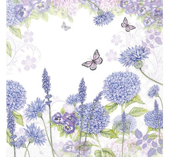 Ubrousek "Purple Wildflowers"