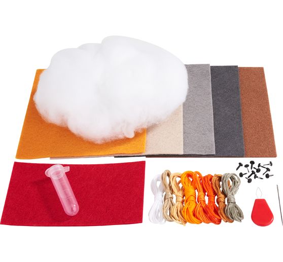 Sada na plstěn&iacute; "Kuřata"