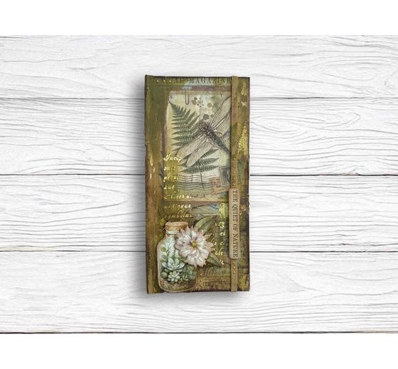 Motiv r&yacute;žov&yacute; pap&iacute;r sada "Herbarium Silvae", 6 ks