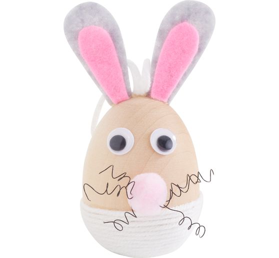 VBS Craft kit decoration pendants "Egg bunnies"