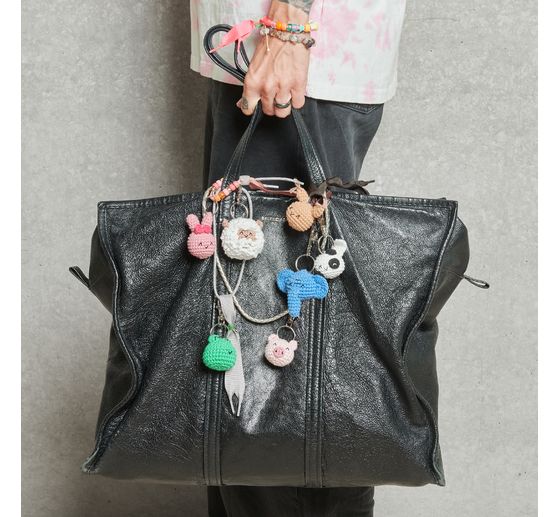 Ricorumi h&aacute;čkovac&iacute; sada př&iacute;věsků na kl&iacute;če "Animals"