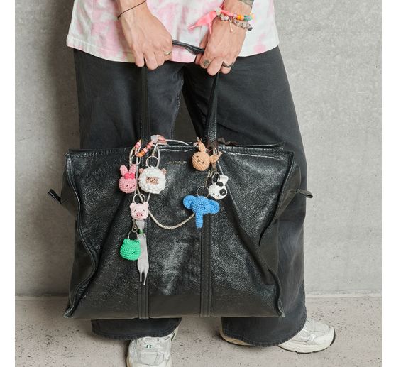 Ricorumi h&aacute;čkovac&iacute; sada př&iacute;věsků na kl&iacute;če "Animals"