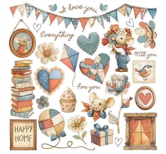 Rub On sada "Family"