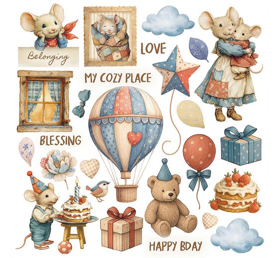 Rub On sada "Family"