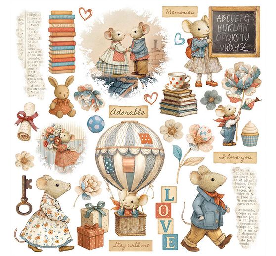 Rub On sada "Family"