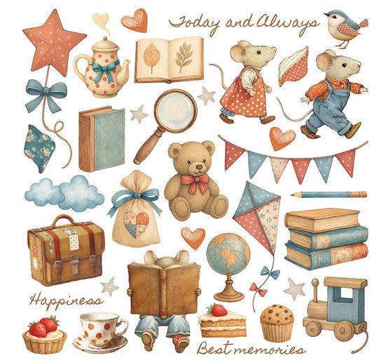 Rub On sada "Family"