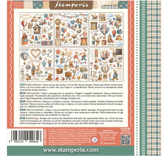 Rub On sada "Family"