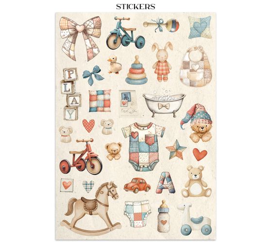 Junk Journal Book "Baby"