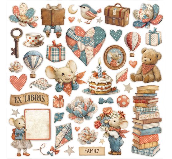 Blok pro scrapbook "Family"