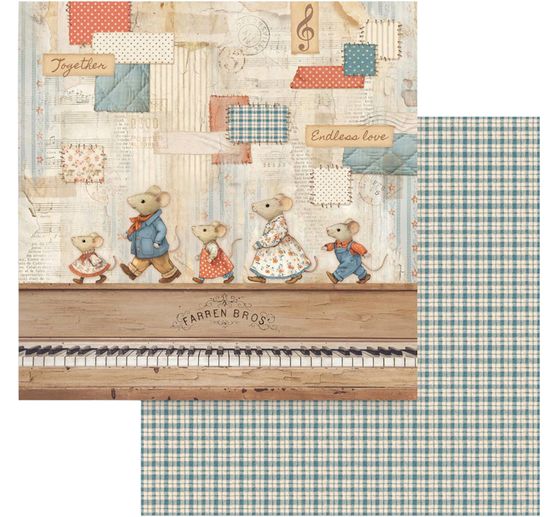 Blok pro scrapbook "Family"