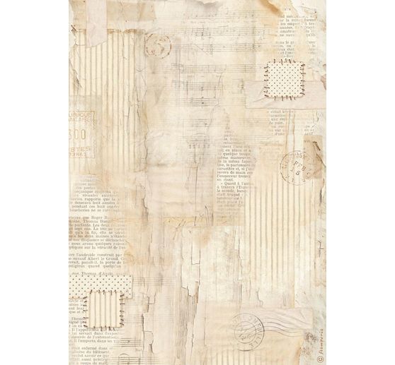 Motiv r&yacute;žov&yacute; pap&iacute;r sada "Family", 6 ks