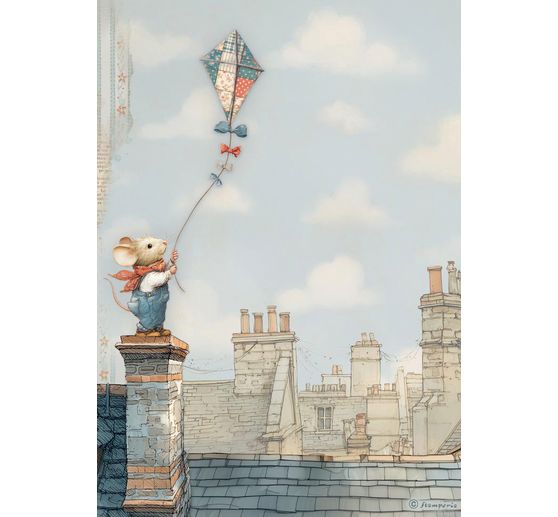 Motiv r&yacute;žov&yacute; pap&iacute;r sada "Family", 6 ks