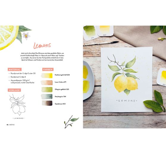 Kniha "Easy Watercolor"