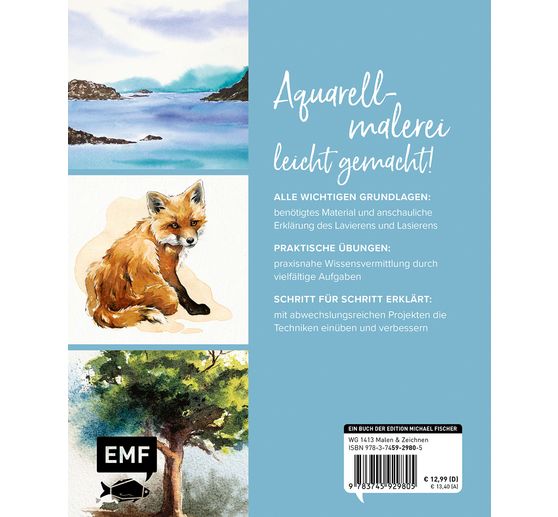 Kniha "Lavieren und Lasieren in Aquarell"