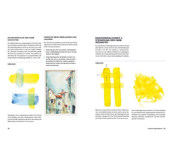 Kniha "Lavieren und Lasieren in Aquarell"