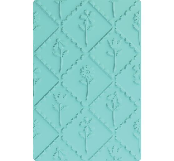 Sizzix Multi-Level Embosovac&iacute; &scaron;ablona "Framed Florals"