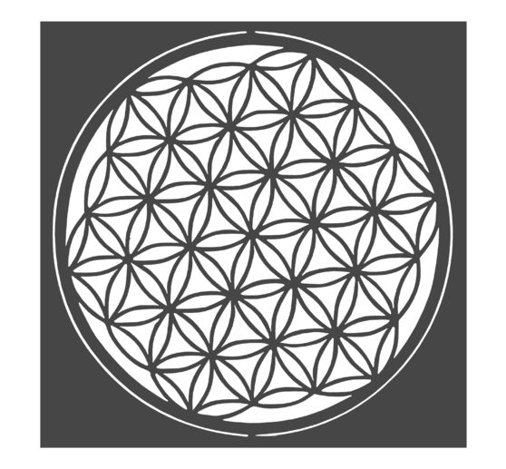 VBS Kreativn&iacute; sada &scaron;ablona "Mandala"