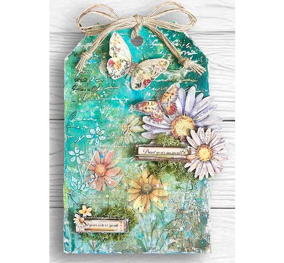 &Scaron;ablona "Daisy Art - Letter and Butterfly"