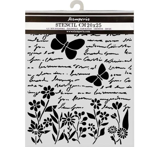 &Scaron;ablona "Daisy Art - Letter and Butterfly"