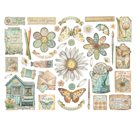 Punching motifs "Daisy Art"