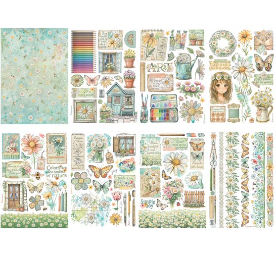 Washi Pad "Daisy Art"