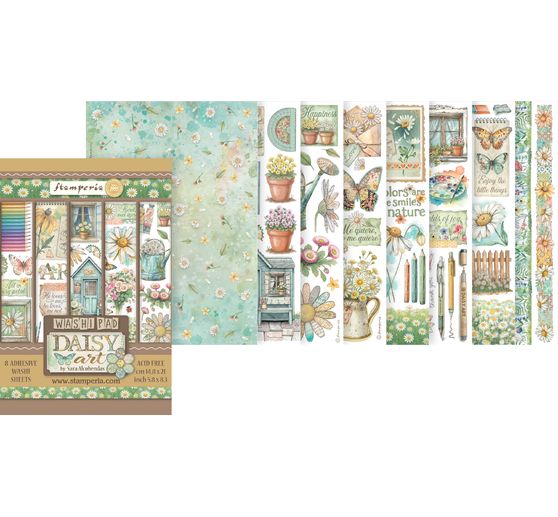 Washi Pad "Daisy Art"