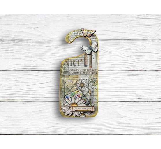 Motiv r&yacute;žov&yacute; pap&iacute;r sada "Daisy Art", 6 ks