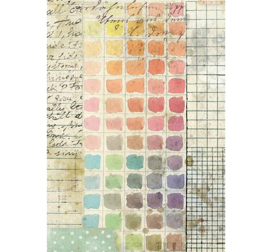 Motiv r&yacute;žov&yacute; pap&iacute;r backgrounds "Daisy Art", sada 8 kusů