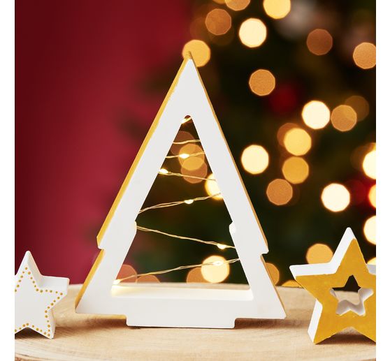 VBS Micro LED chain of lights, with timer, 10 LEDs