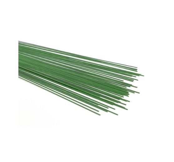 Stub wire, Green, L 30 cm, 40 pcs.