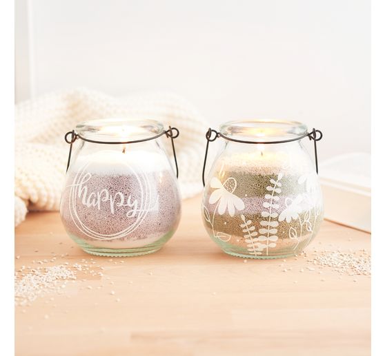 Candle sand with wicks