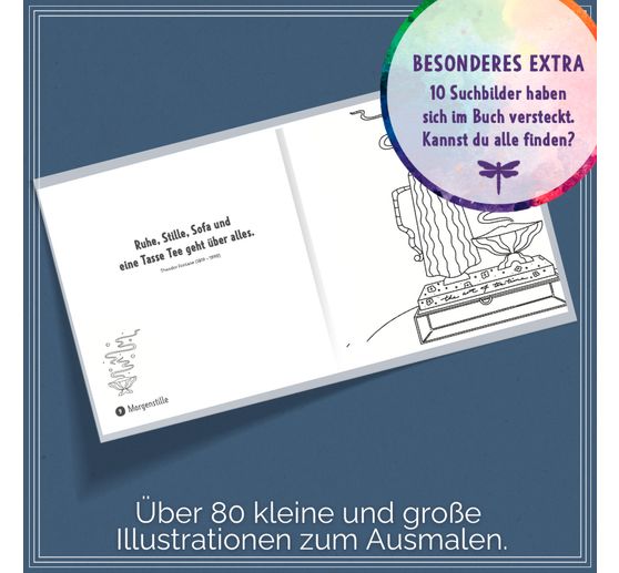 Kniha "Colorful World - Ruhe & Achtsamkeit"