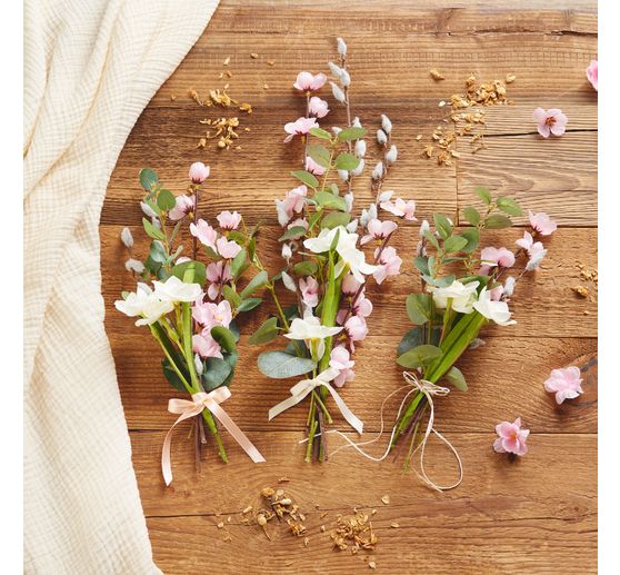 Satin ribbon "Natural Spring"