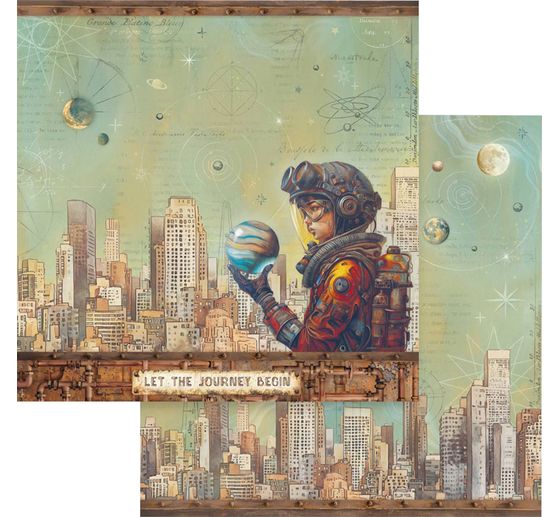 Blok pro scrapbook "A New Beginning"