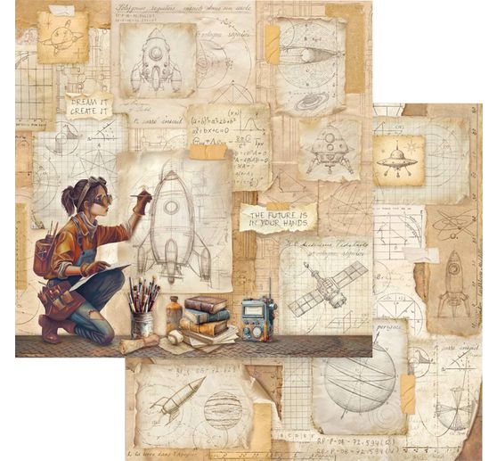 Blok pro scrapbook "A New Beginning"