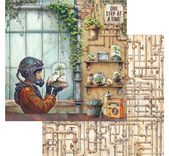 Blok pro scrapbook "A New Beginning"