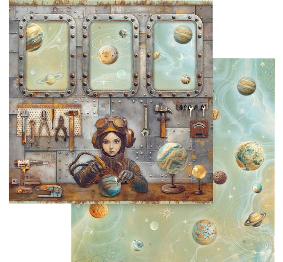 Blok pro scrapbook "A New Beginning"