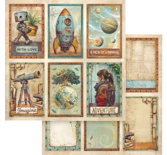 Blok pro scrapbook "A New Beginning"