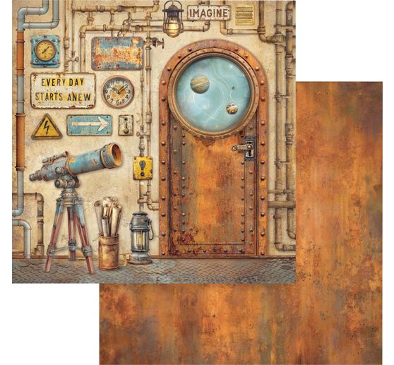 Blok pro scrapbook "A New Beginning"