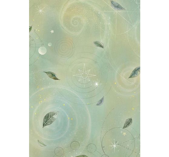 Motif straw silk backgrounds "A New Beginning", set of 8