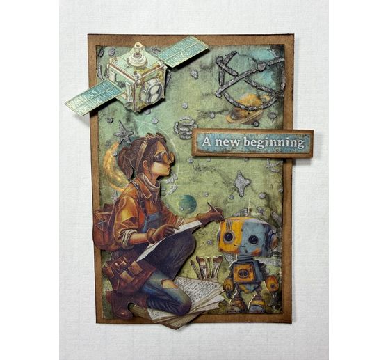 Stencil "A New Beginning - Planetary"