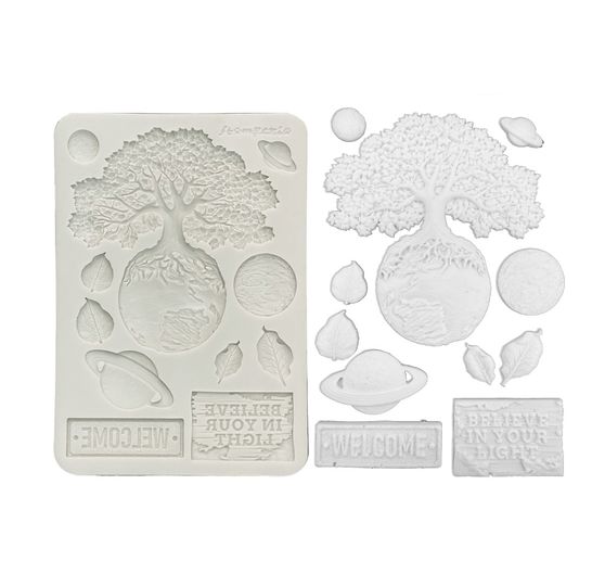 Silikonov&aacute; forma A5 "A New Beginning - Planets"