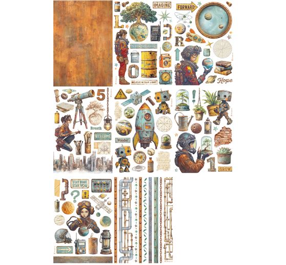 Washi Pad "A New Beginning"