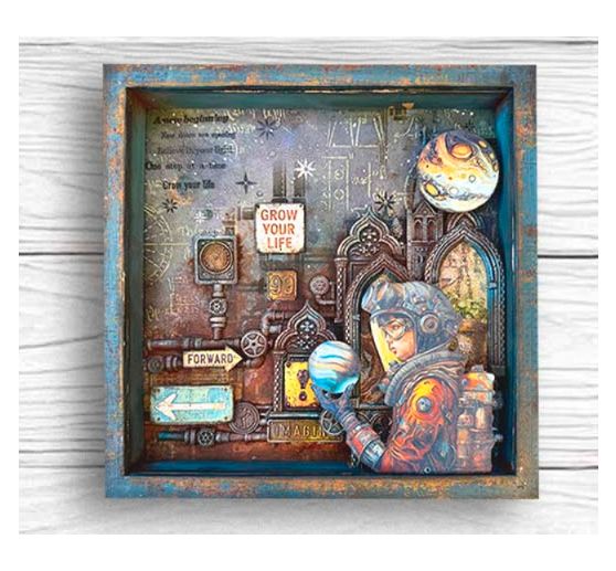 Punching motifs "A New Beginning"