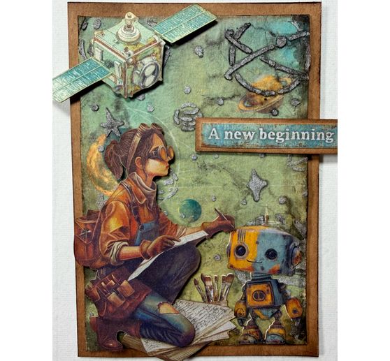 Punching motifs "A New Beginning"