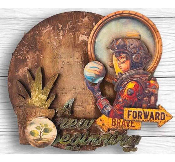 Lasercut motivy "A New Beginning"