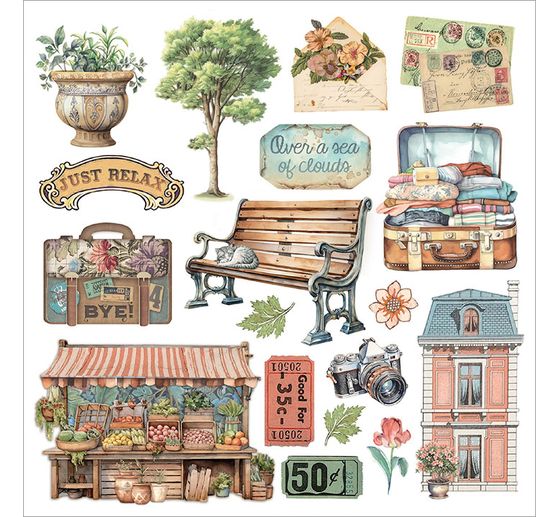 Rub On sada "Art of Travelling"