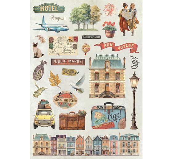 Junk Journal Book "Art of Travelling"